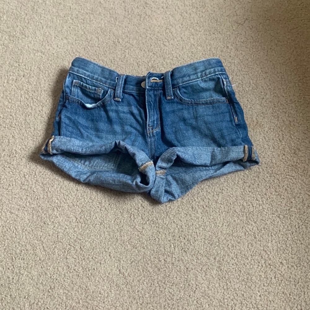Dark wash Jean shorts